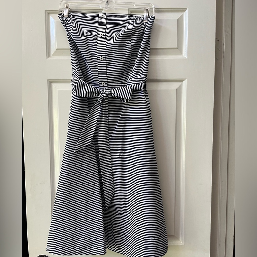 Banana Republic strapless nautical dress